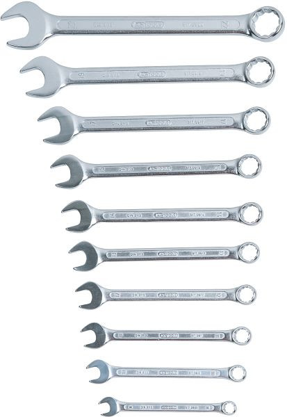 KS Tools ringsteeksleutelset, haaks, 10-delig 8-22 mm, 517.0080