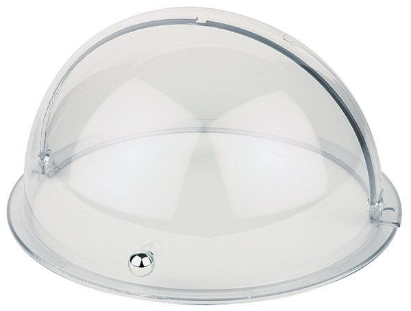 APS rolkap, Ø 38 cm, hoogte: 20 cm, SAN, verchroomde handgreep, 90° open en dicht te doen, geschikt voor alle Ø 38 cm, 18388