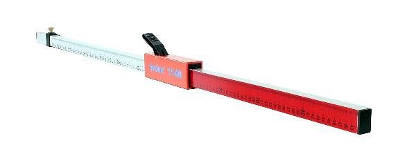 hedue Flexilatte, Gewicht 1,0 kg, Minimale Höhe 131 cm, Maximale Höhe 242 cm, 1140