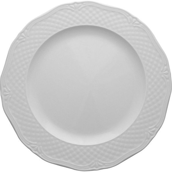 Lubiana vlakke plaat met rand, serie Aphrodite, Ø 240 mm, VE: 6 stuks, PZ5001240