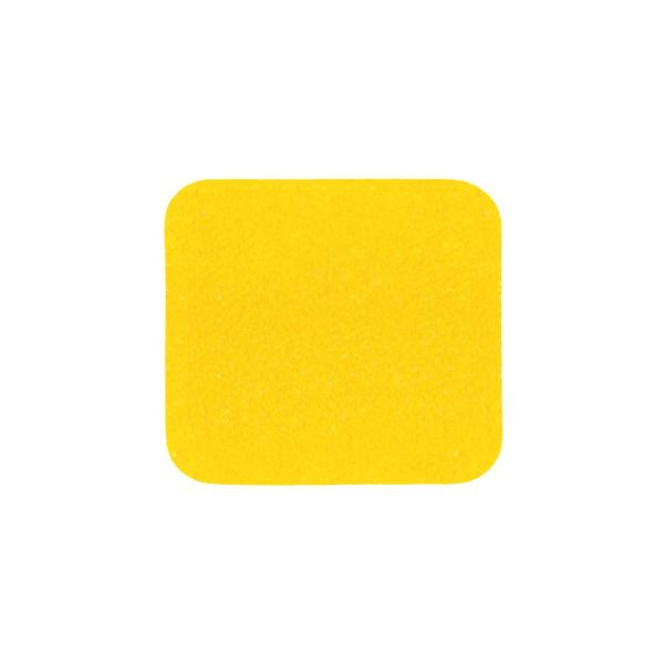 m2 Easy Clean antislipbekleding, geel, losse stroken 140x140mm, VE: 10 stuks, M3GV101401