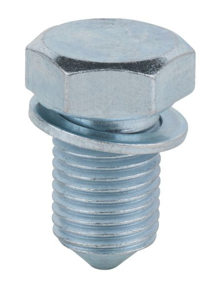 KS Tools olieaftapschroef, buitenzeskant 19 mm, M14x1,5x17,5 mm, verpakking van 1, 430.0027