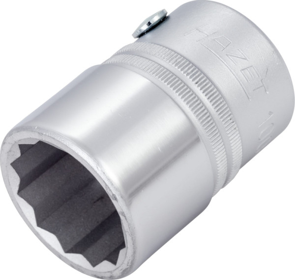 Hazet dopsleutelinzet, dubbel zeskant, vierkant hol 20 mm (3/4 inch), buiten dubbel zeskant profiel, 1.1/16", 1000AZ-1.1/16