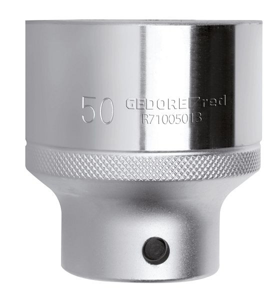 GEDORE dopsleutelinzet rood 3/4 zeskant SW50mm, lengte 72mm, 3300505