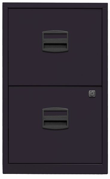 Bisley hangmapkast PFA, 2 HR laden, zwart, PFA2633