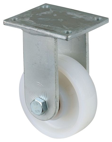 BS Rolls Zwaarlastwiel, bokwiel, wielbreedte 30 mm, wiel-Ø 100 mm, draagvermogen 175 kg, loopvlak/wiellichaam kunststof, kogellagers, RR110.B15.100