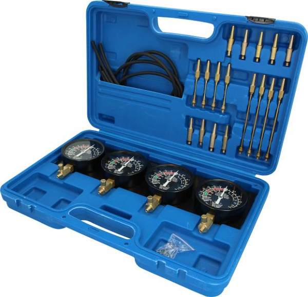 Brilliant Tools Synchrone carburateurtester met 4 synchrone klokken 26 stuks BT581200
