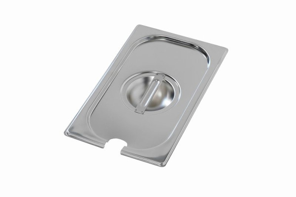 Bartscher deksel 1/4GN, met lepeluitsparing, A120646