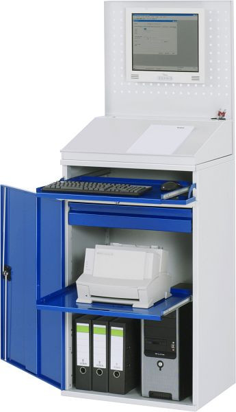 RAU computerkast - model 61, B650 x D520 x H1770 mm, 07-650-M61.11
