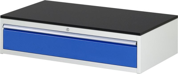 RAU ladekast serie 7000, B1145xD650xH280mm, lade: 1xH180mm, werkblad voorzien van melamineharscoating, dikte 19mm, 03-XXL1.0A-M.11