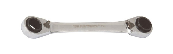 Projahn GearTech 4 in 1 dubbele ringsleutel 8 * 10 + 12 * 13 mm, 390813