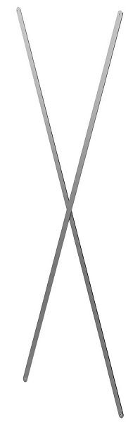 Bedrunka + Hirth diagonaal kruis voor langsstabilisatie, afmetingen in mm (BxDxH): 728 x 4 x 1870, SRDK