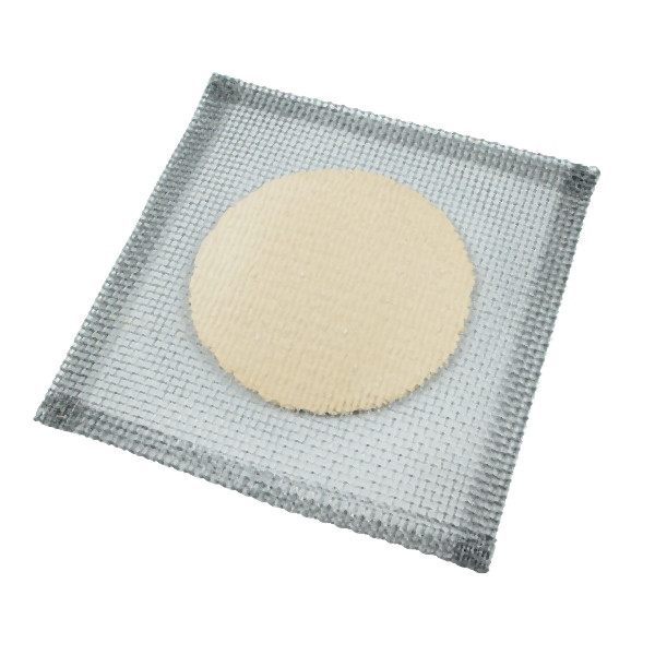 JUCHHEIM Keramikdrahtnetz, 120 x 120 mm, Stahl, 00520 K