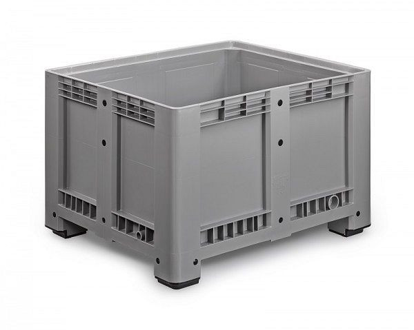 ALPHA palletbox 1200x1000x760 mm gesloten met 4 poten, 99