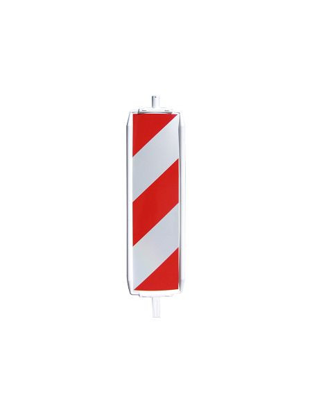 Schake kunststof zwaailamp type 40, mof onder 40 x 40 mm, boven Ø42 mm, folie type 1, gearceerd, dubbelzijdig wijzend rechts/links, 36045