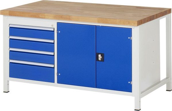 RAU werkbank serie 8000 - model 8905, B1500 x D900 x H840-1040 mm, 13-8905A2-159B4H.11