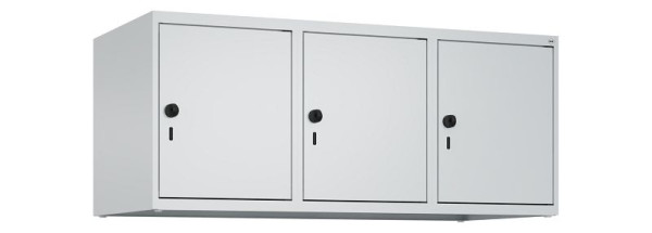 C+P kastopzet Classic PLUS, bovenkast, 7035/7035, veiligheidsdraaigrendel, 500x1200x500mm, 3 vakken, 080090-32 S10009
