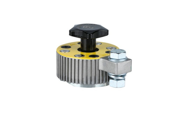 ELMAG magneetpoolklem 600 A, AAN/UIT schakelbaar, 155x77x180mm, houdkracht 89 kg, 55471
