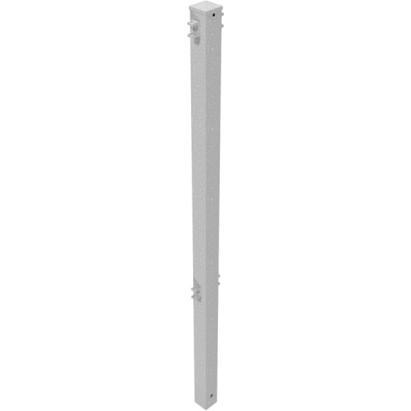 Stone HGS beschermhekrooster, middenstijl ongelakt, vierkant 60x60mm, hoogte 1500mm/met stalen kap, 418,00