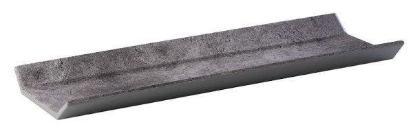 APS GN 2/4 dienblad -ELEMENT-, 53 x 16,2 cm, hoogte: 3,5 cm, melamine, kleur: betonlook, 84404