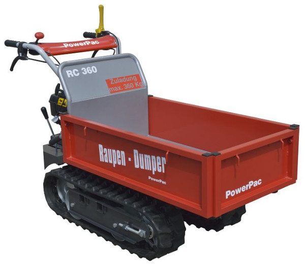 PowerPac rupsdumper, cilinderinhoud 135 cm³, RC360