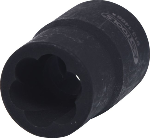 KS Tools 1/2" slagdop met spiraalprofiel, 13 mm, 913.1468