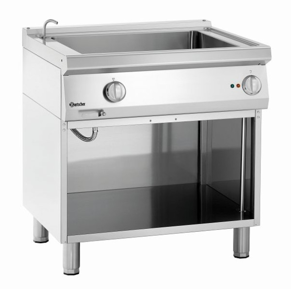 Bartscher Bain Marie 700, B800, open onderbouw, met watertoevoerkraan, 286302