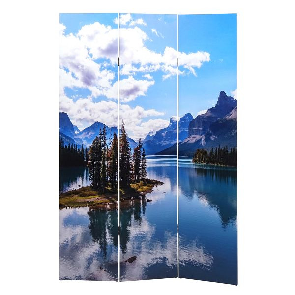 Mendler fotoscherm HWC-A83, scheidingswand privacyscherm, 180x121cm meer, 84845