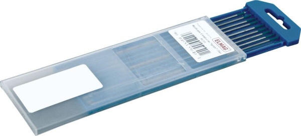 ELMAG wolfraamelektrode type 'E-W', 'groen', 2,0 x 175 mm voor ALU, W 99, 9%, 10 stuks, 54697