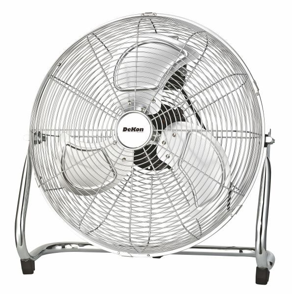 DeKon Boden-Ventilator, chrom, ca. 43 cm, B 141