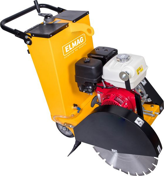 ELMAG vloerfrees FSB-503, zonder diamantzaagblad, met Honda motor GX 390, met geïntegreerde 40 liter watertank, 63083