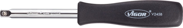 VIGOR plug-in handgreep, massief vierkant 6,3 mm (1/4 inch), 150 mm, V2458N