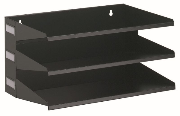 DURABLE sorteerbalk, 3-delig, zwart, 335901