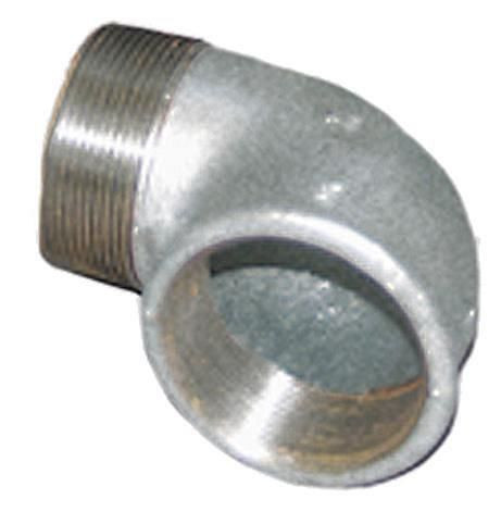 Cemo hoek 90 Gr R2" verzinkt, 1338