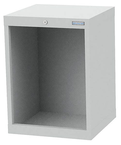 Bedrunka + Hirth ladekastbehuizing, R 18-16, afmetingen in mm (BxDxH): 530 x 500 x 719, 01.047