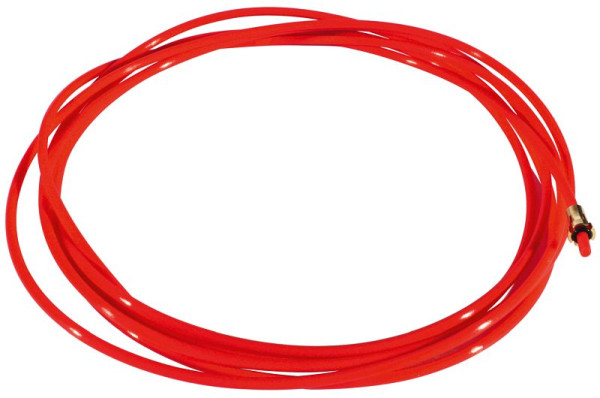 ELMAG PTFE-kern 3 m voor aluminium, RVS en Mig-soldeerdraad Ø 0,6 -1,2 mm, met geleidespiraal, bevestigingsnippel & O-ring, 54395