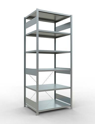 Schulte stelling, basisveld, 6 opbergniveaus, kruisschoor, vakbelasting 250 kg, 1060 x 836 x 2500 mm, 278755