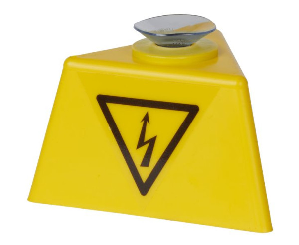 SW Steel Tetrahedral Waarschuwingsbord "Lightning Arrow", 07331L