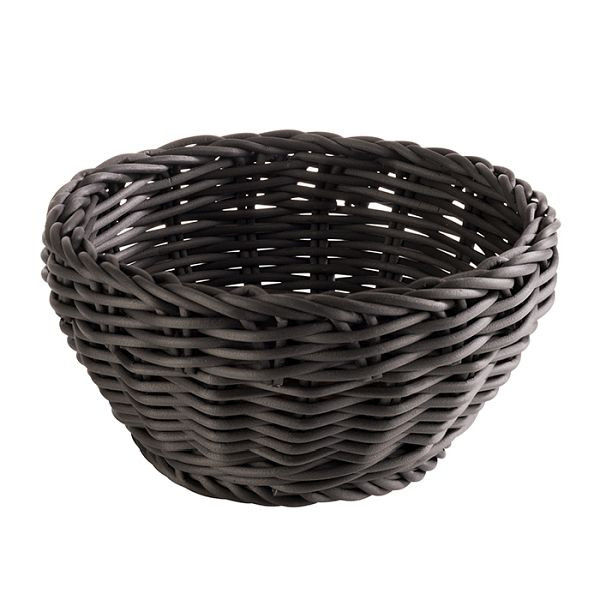 APS mand, rond, Ø 16 cm, hoogte: 8 cm, polypropyleen, zwart, -PROFI LINE-, 50602