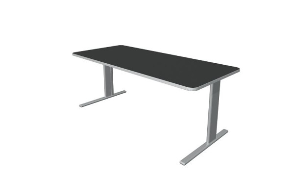 Kerkmann Unic bureau B 1800 x D 800 x H 750 mm, antraciet, 11334013