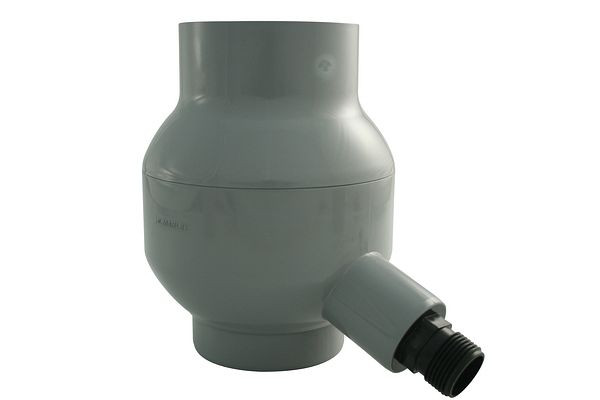 Marley Rainboy regencollector met filtersysteem en overloopstop, DN 87-105 grijs, 074542