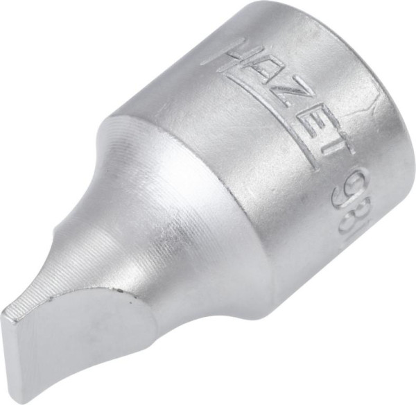 Hazet schroevendraaierdop, hol vierkant 12,5 mm (1/2"), sleufprofiel, 2 x 13 mm, 980-2X13