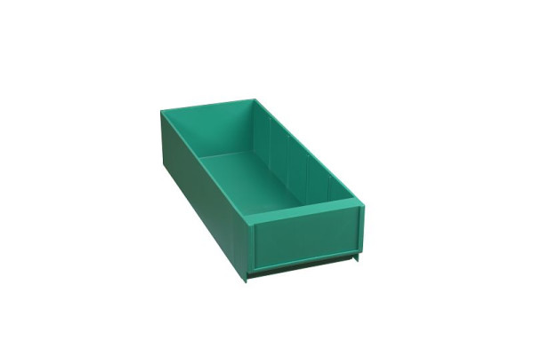 Plastipol-Scheu K / 4 REGALBOX POL.IA GROEN, 400 mm x 155 mm x 92 mm, 23K40G0017
