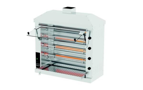 gel-o-mat Hähnchen-Grill mit 7 Spießen, Modell GCRG4C-7, GCRG4C-7