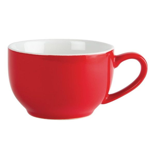 Olympia Cafe koffiekopjes rood 22.8cl, VE: 12 stuks, GK073