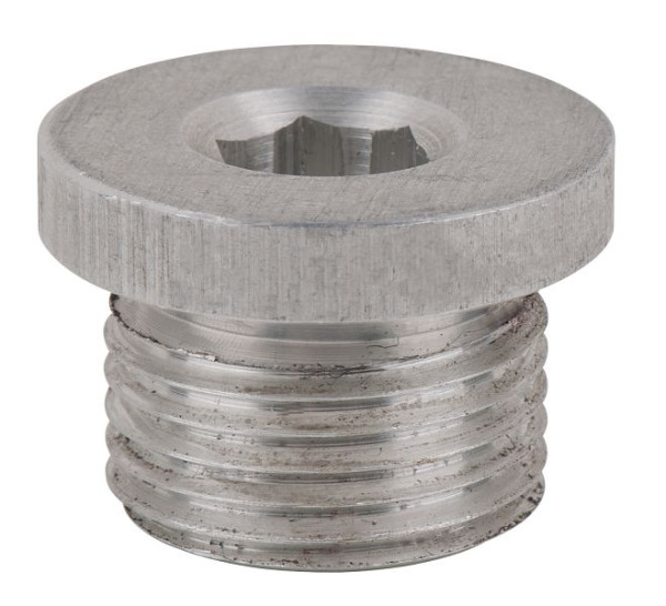 KS Tools olieaftapschroef, binnenzeskant 8mm, M18x1,5x11mm, 25 stuks, 430.2227