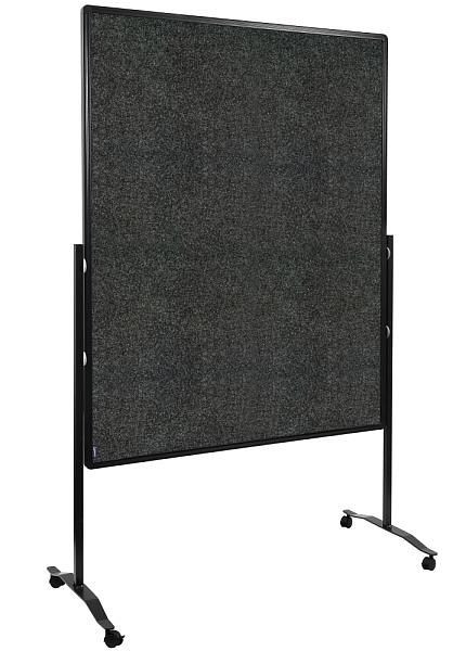Legamaster presentatiewand PREMIUM plus mobiel, textiel antraciet, 7-204610