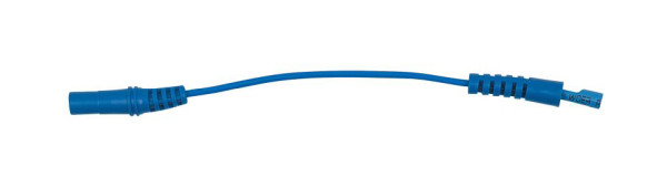 KS Tools 4,0 mm ingangsbus naar 4,0 mm testadapterbus rond (blauw), 150.0954