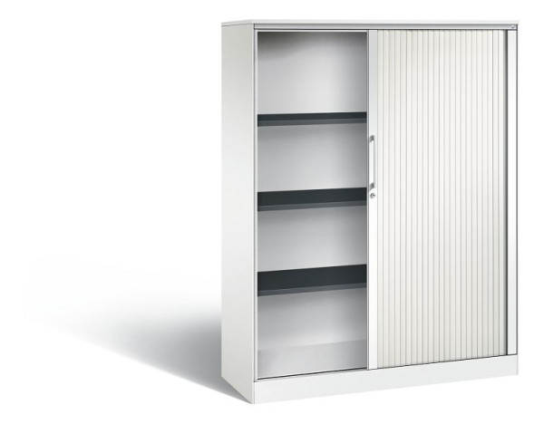 C+P rolluikkast Asisto, H1639xB1200xD435mm, kleur: verkeerswit, beugelgreep, 4 niveaus, 143011-000 S10050