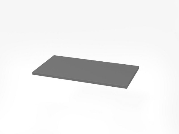 Hammerbacher plank 1752F, decor: grafiet, 57,5 x 29,4 x 1,6 cm (BxDxH), V1752F/G